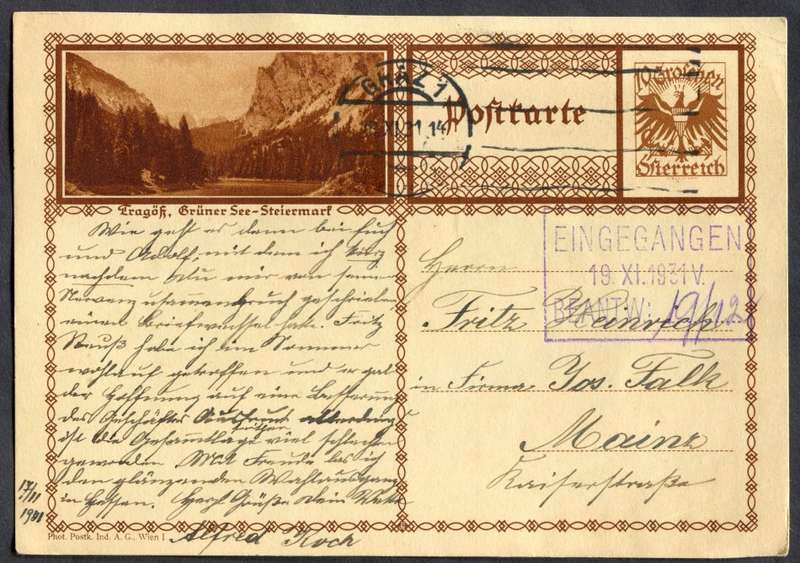 Austria - Post Card
