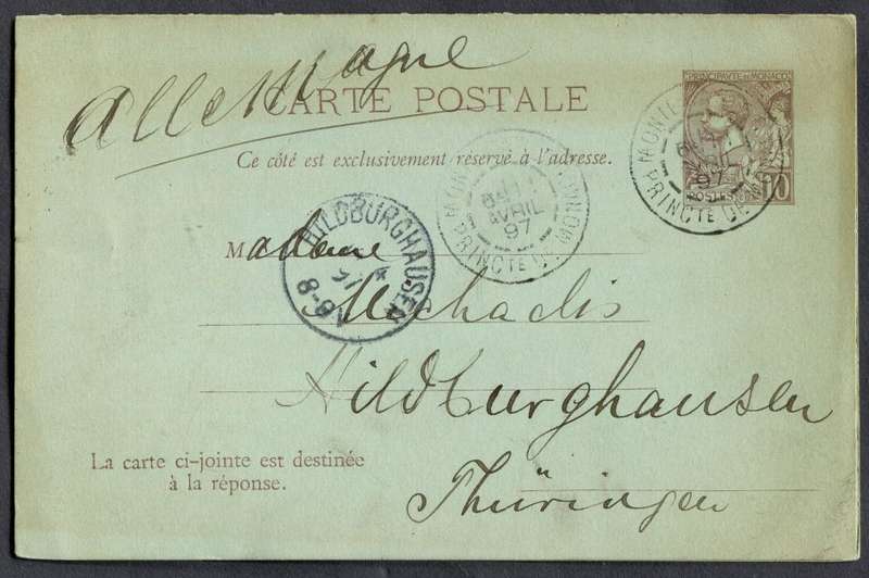Monaco - Post Card