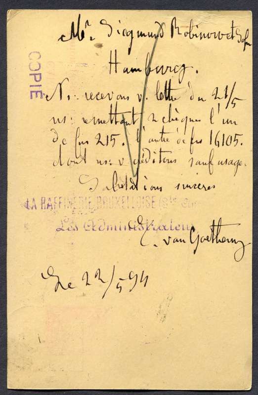 Belgium - Post Card