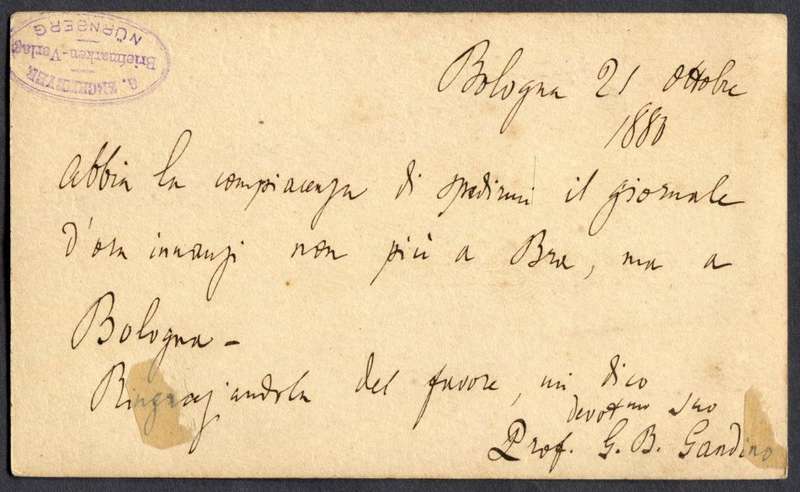 Italy - Post Card