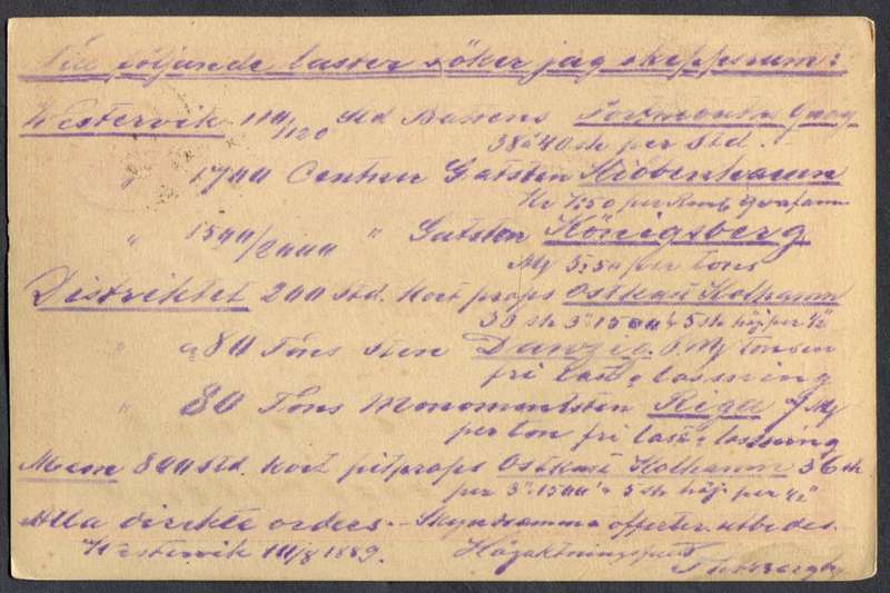 Sweden - Post Card