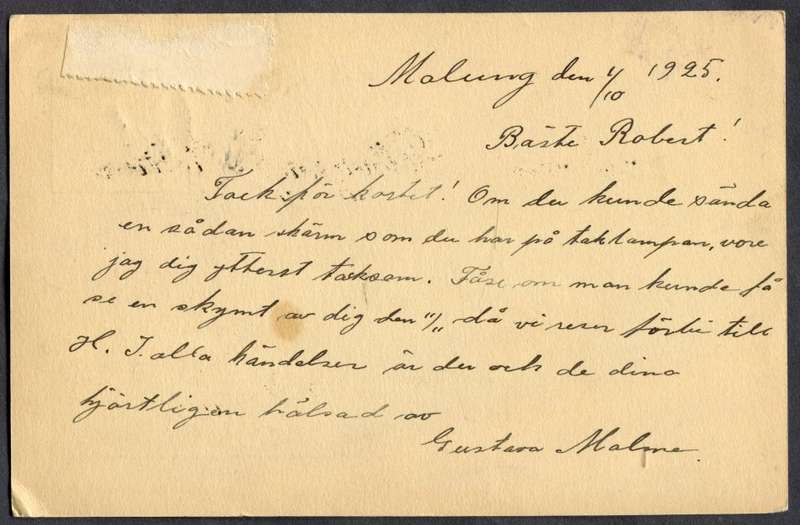 Sweden - Post Card