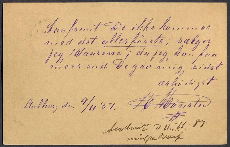 Denmark - Post Card