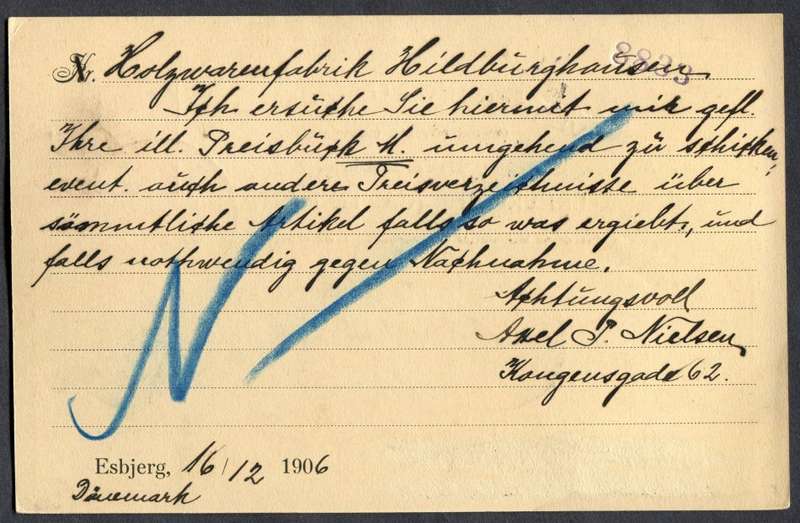 Denmark - Post Card