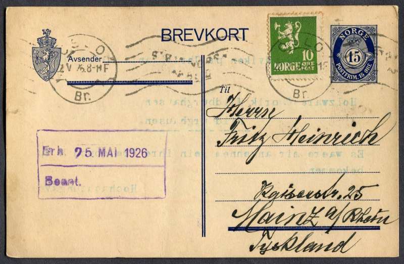 Norway - Post Card