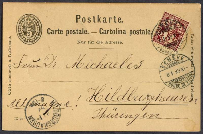 Switzerland - Post Card