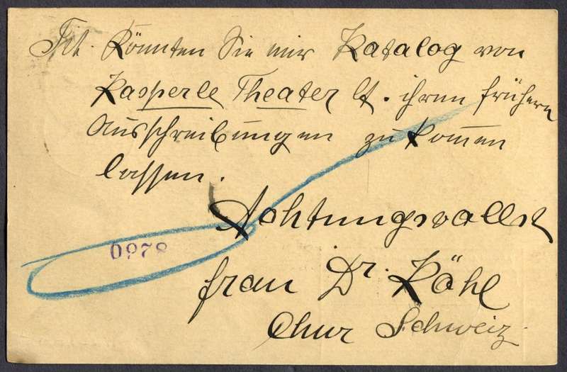 Switzerland - Post Card