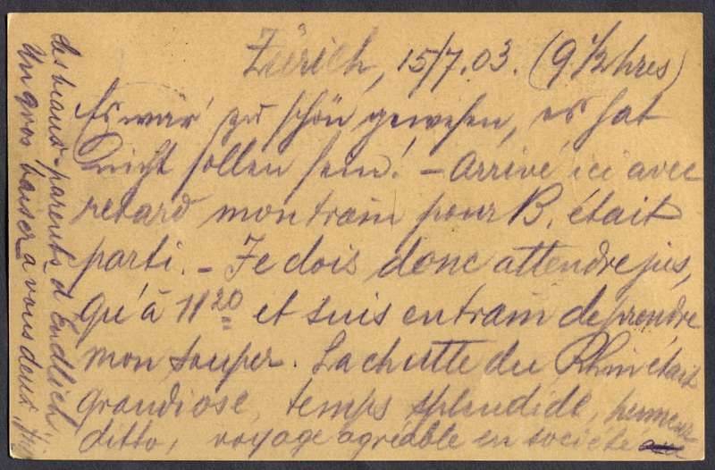Switzerland - Post Card