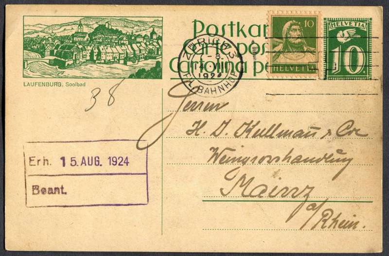 Switzerland - Post Card