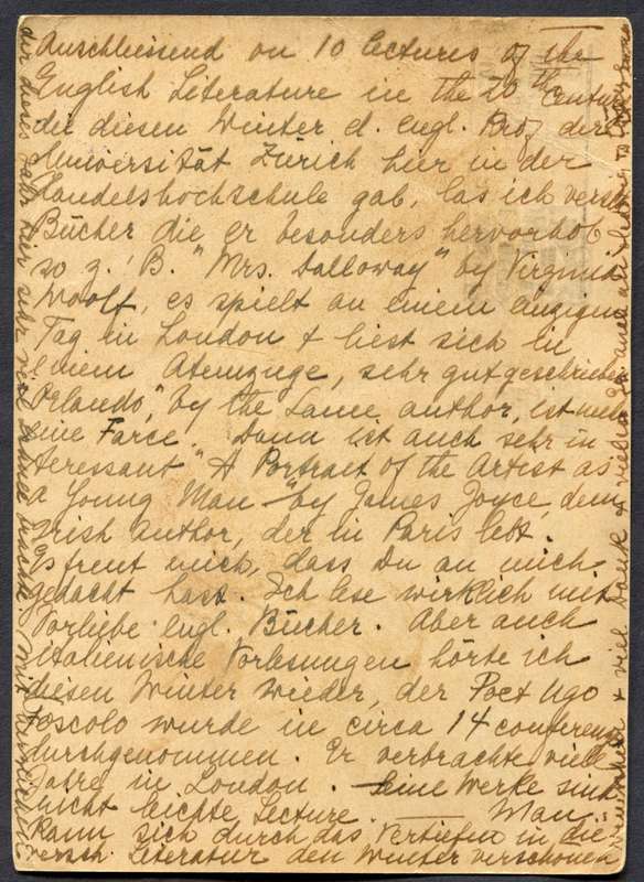 Switzerland - Post Card