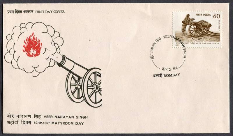India - FDC - 1987