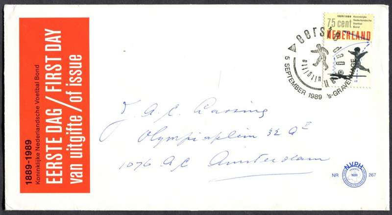 Netherlands - Sport - FDC - 1989