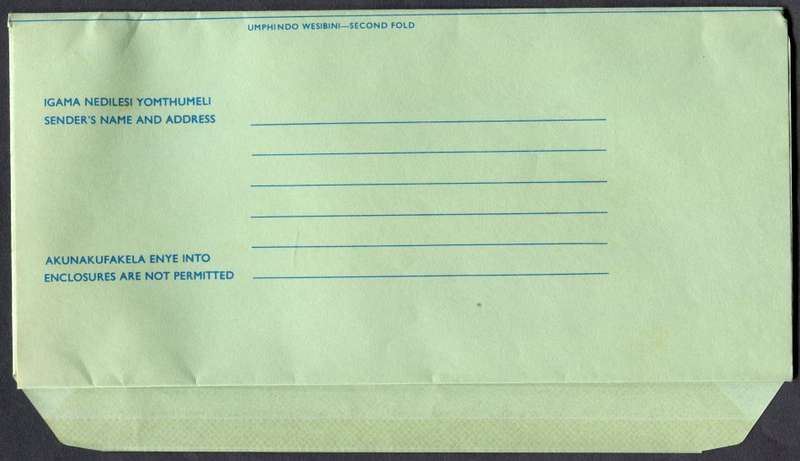Ciskei - Postal Stationary - 5 Cent  Aerogram