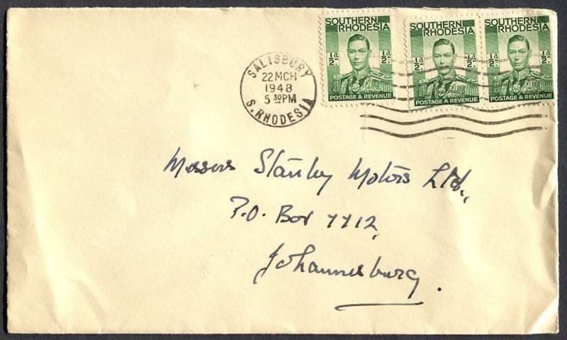Southern Rhodesia - Cover