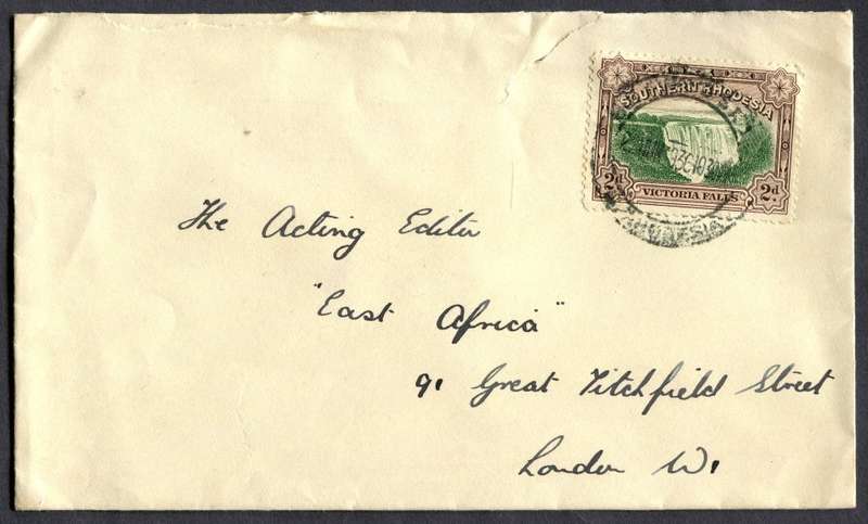 Southern Rhodesia - Cover