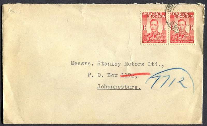 Southern Rhodesia - Cover
