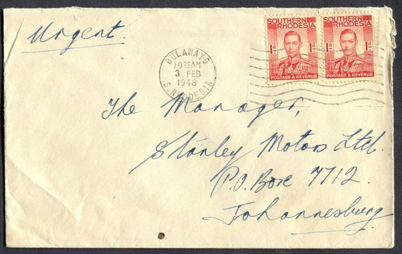 Southern Rhodesia - Cover