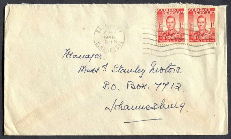 Southern Rhodesia - Cover