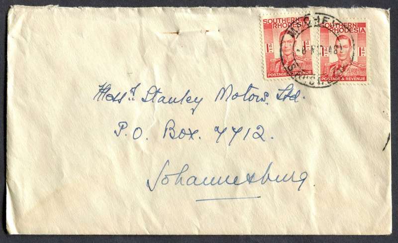 Southern Rhodesia - Cover