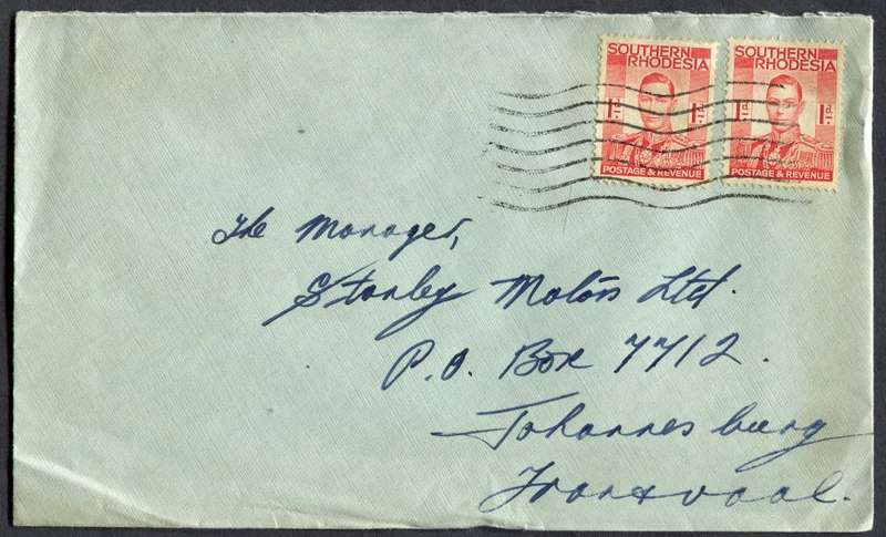 Southern Rhodesia - Cover