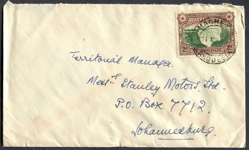 Southern Rhodesia - Cover
