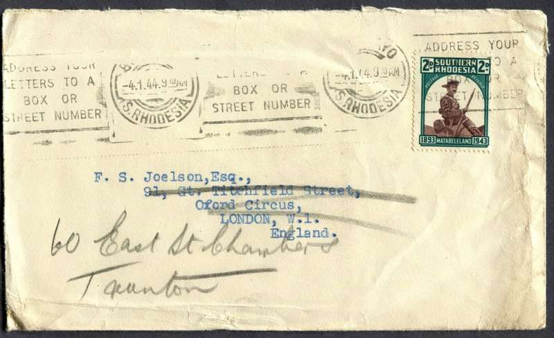 Southern Rhodesia - Cover