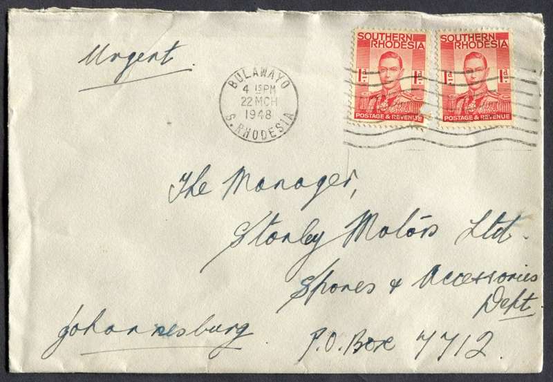 Southern Rhodesia - Cover