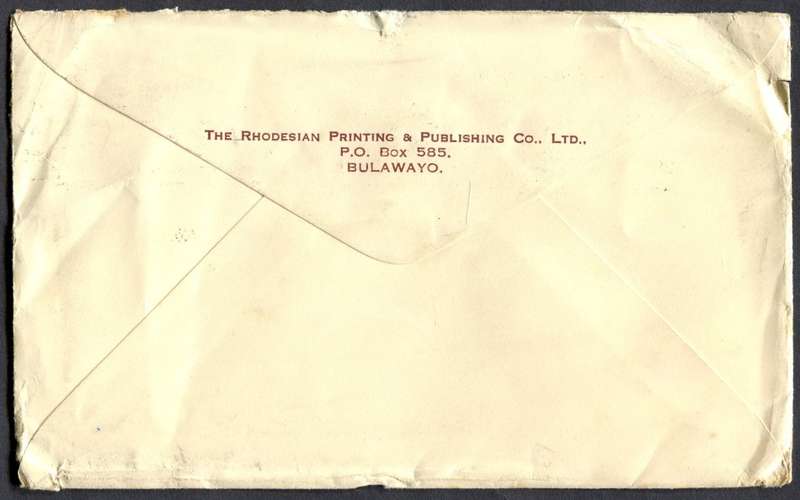 Southern Rhodesia - Cover