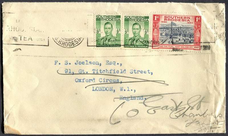 Southern Rhodesia - Cover