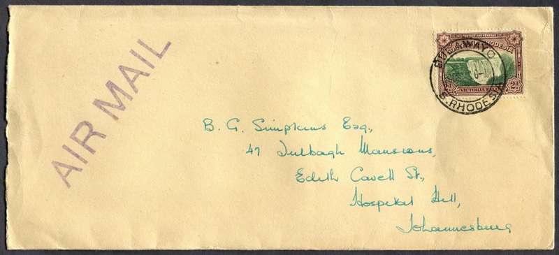 Southern Rhodesia - Cover