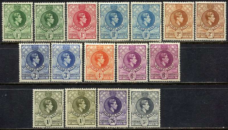 Swaziland - 1938 - MM