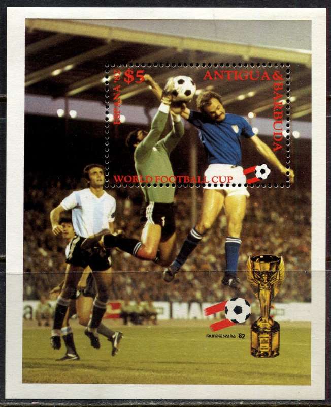 Antigua and Barbuda - Sport - 1982 - Miniature Sheet - MNH