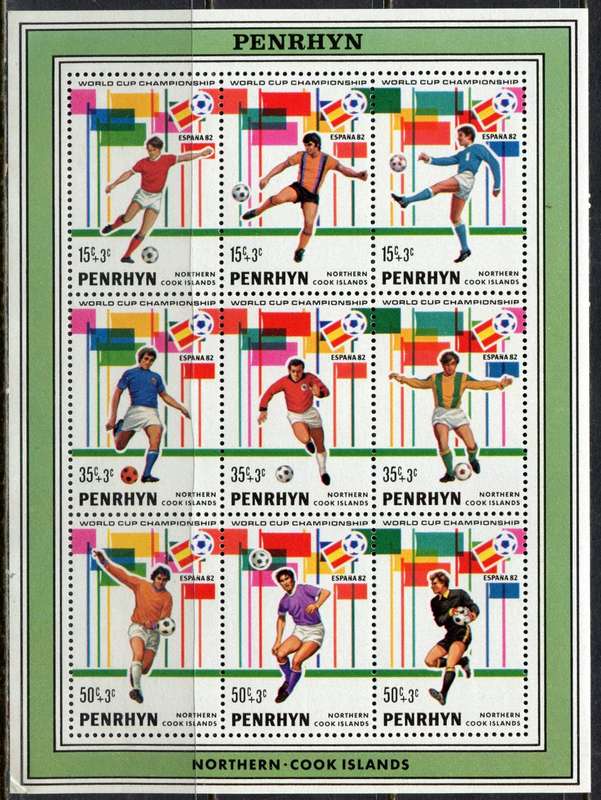 Penrhyn Islands/Cooks Islands - Sport - 1982 - Miniature Sheet - MNH