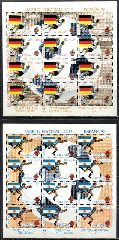 Grenada - Sport - 1981 - 4 Miniature Sheets - MNH