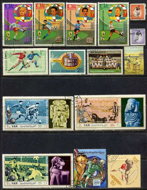 Sport - Bulk Lot of 145 Stamps Mostly Used(CTO) Some Duplication