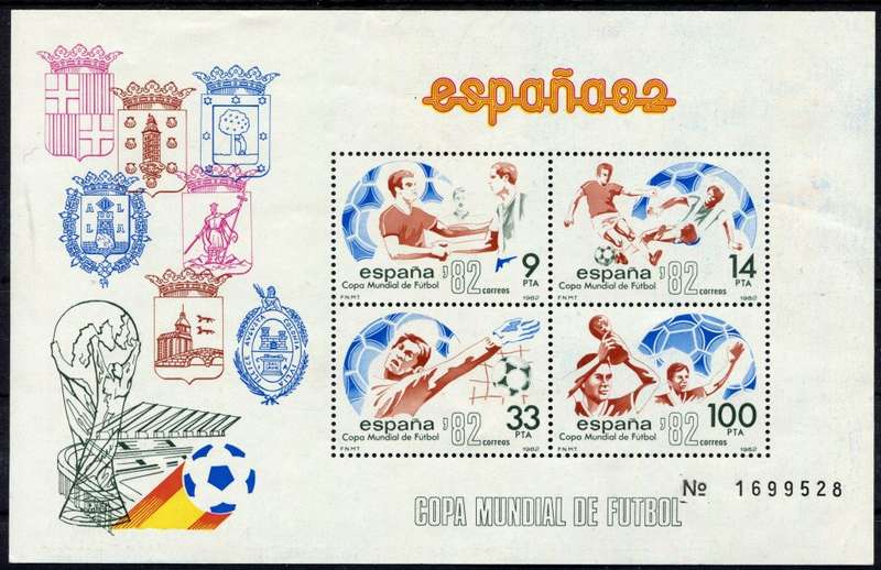 Spain - Sport - 1982 - Miniature Sheet - MNH