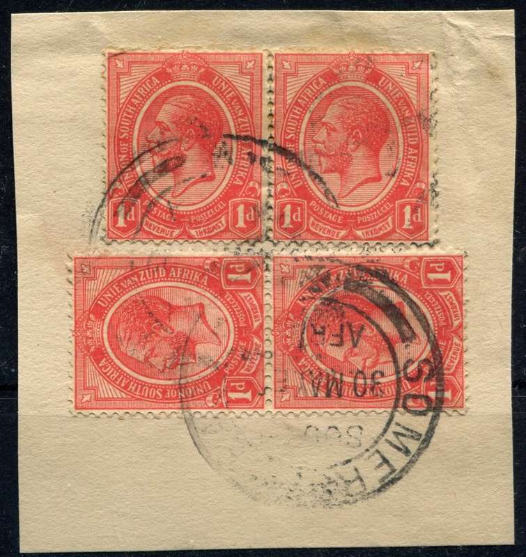 Union of SA -  Used on Piece
