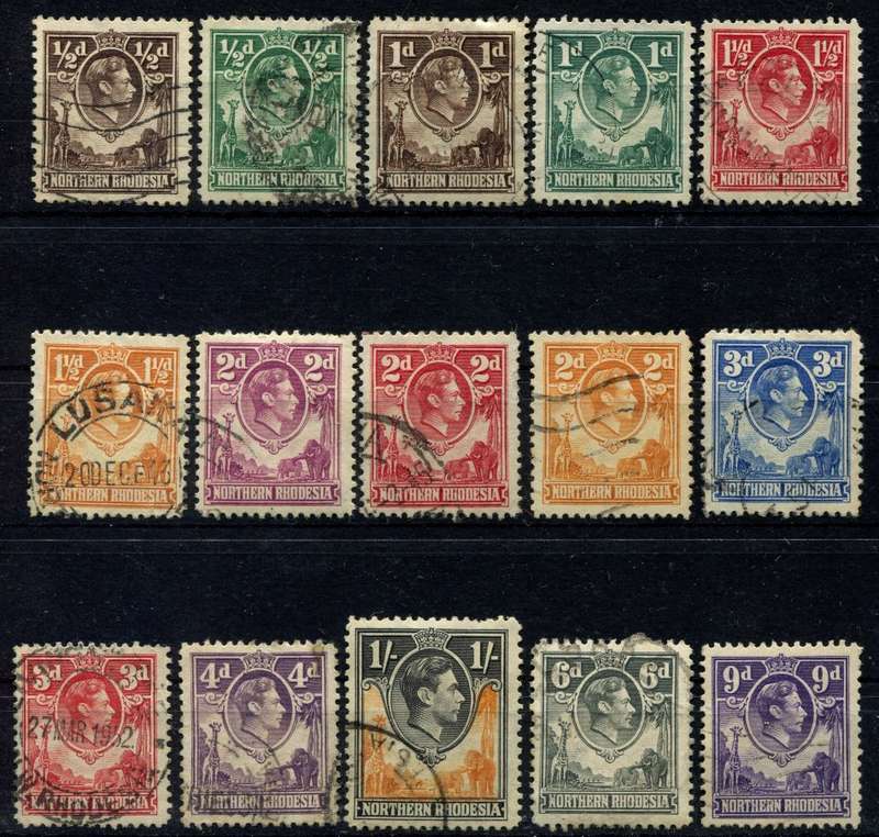 Northern Rhodesia - 1938 - Used