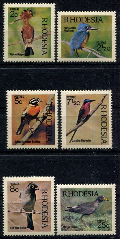Rhodesia - Birds - 1971 - MM