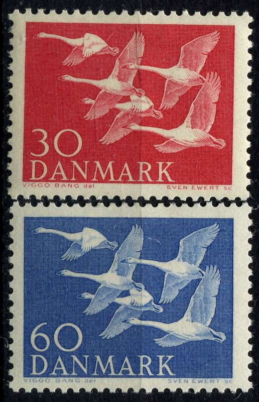 Denmark - Birds - 1956 - MM