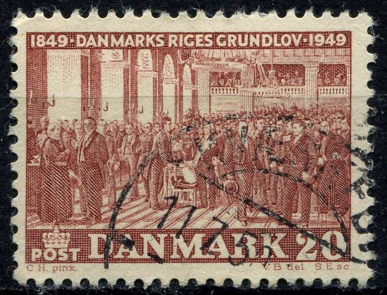 Denmark - 1949 - Used