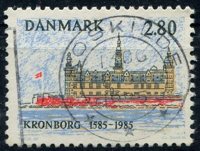 Denmark - 1985 - Black Shifted To The Left - Used