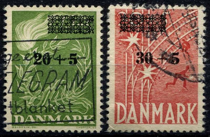 Denmark - 1955 - Used