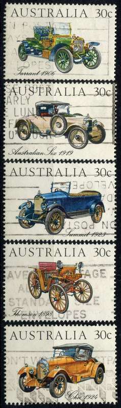 Australia - Motor Cars - 1984 - Used