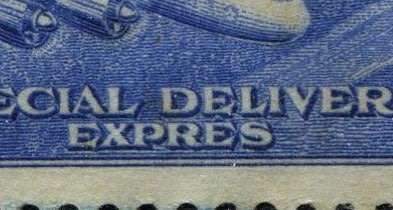 Canada - Aircraft - 1946 - Used - Circumflex Accent in Express  (Afrikaans = Kappie op E)
