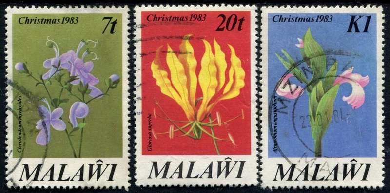 Malawi - Flowers - 1983 - Used