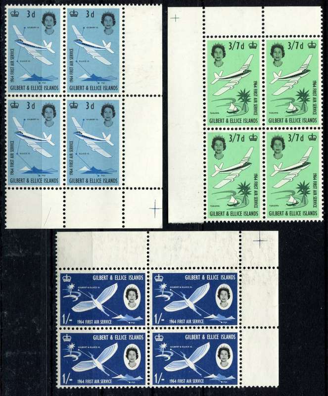 Gilbert and Ellice Islands - Air Craft - 1964 - MNH