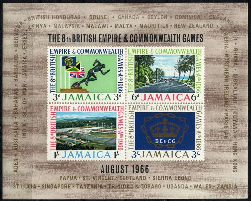 Jamaica - Miniature Sheet Sport - 1966 - MNH