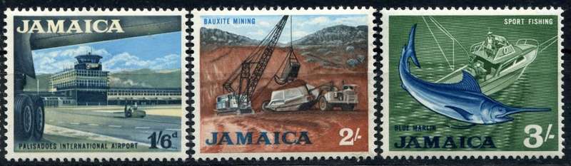 Jamaica - 1964 - MNH - 3/- perf 13.5 x 14.5