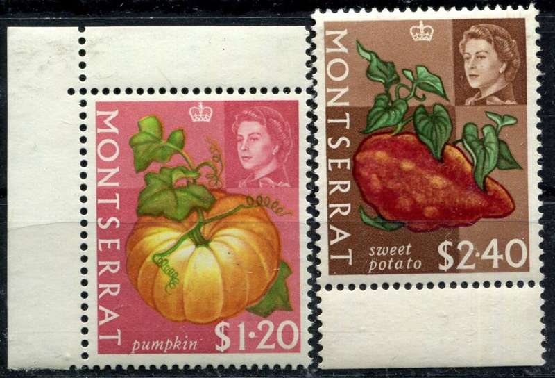 Montserrat - Vegetables - 1965 - MNH